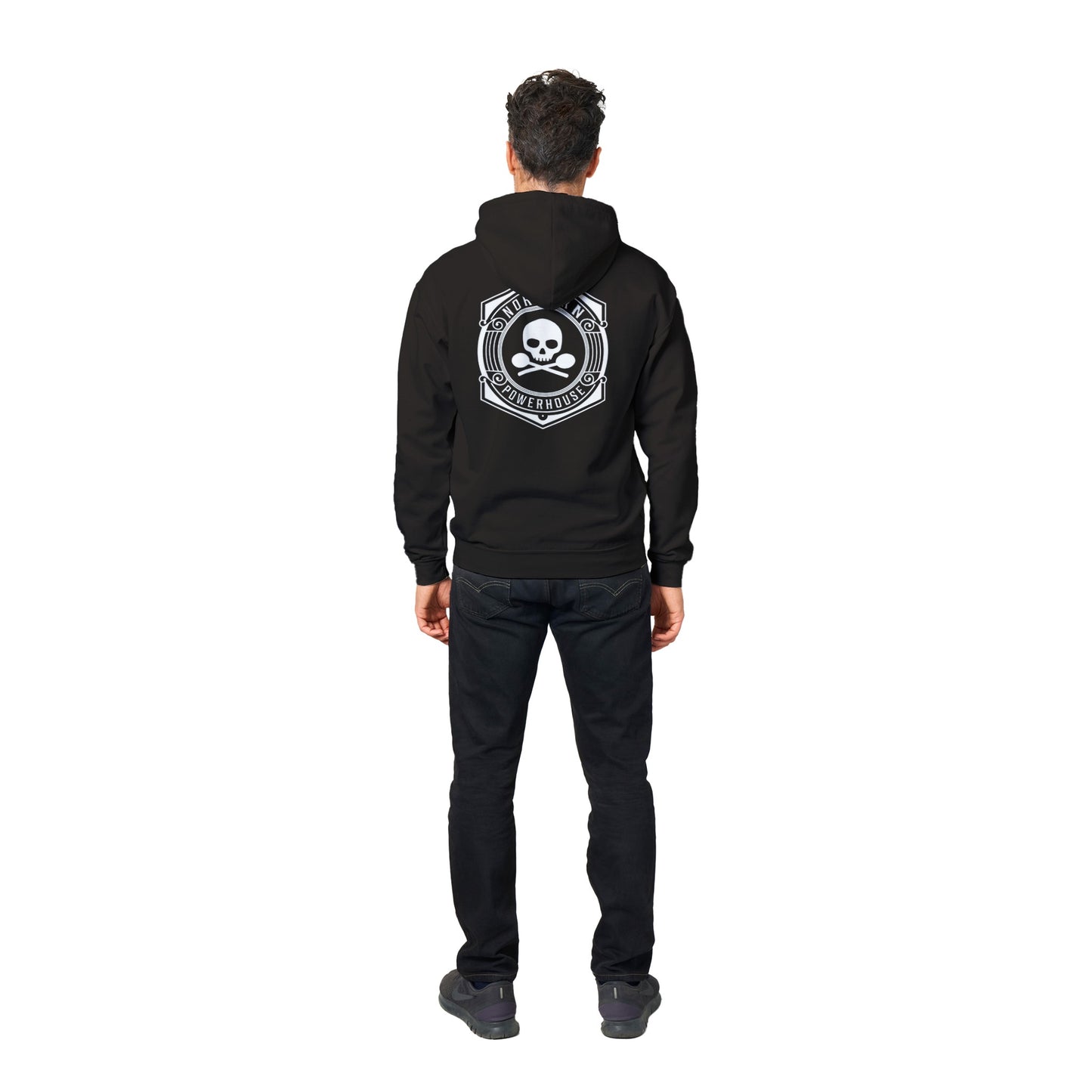 Skull and Cross Spoons NPH Zip-Up Hoodie