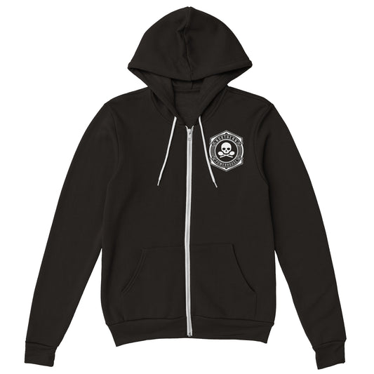 Skull and Cross Spoons NPH Zip-Up Hoodie