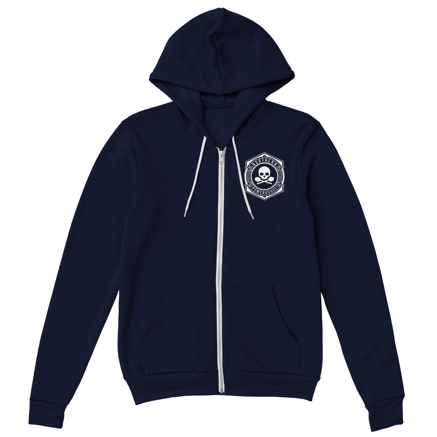 Skull and Cross Spoons NPH Zip-Up Hoodie